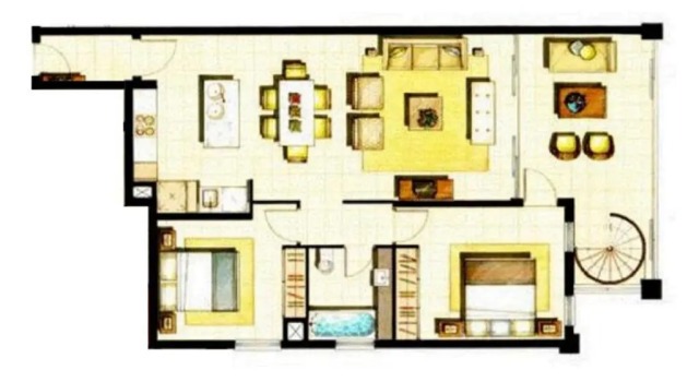 Номер Standard Пентхаус с 2 комнатами с видом на сад Luxury Apartments at Temple Resort and Spa Port Douglas