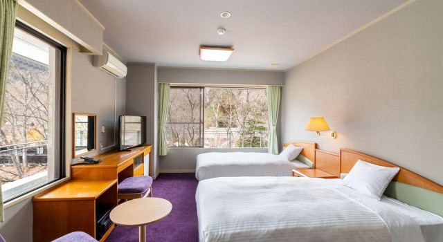 Двухместный номер Standard KAMENOI HOTEL Nikko Yunishigawa All-Inclusive Resort