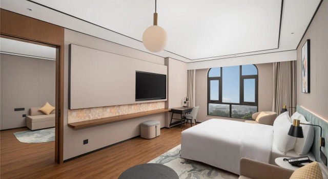Люкс Deluxe Hilton Garden Inn Shanghai Changxing Island