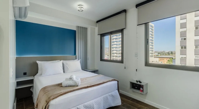 Complete and Modern Accommodations in a Building With gym - MCP, Забронировать Апартаменты/квартира Порту-Алегри Риу-Гранди-ду-Сул, рядом с Музей науки и технологий PUCRS