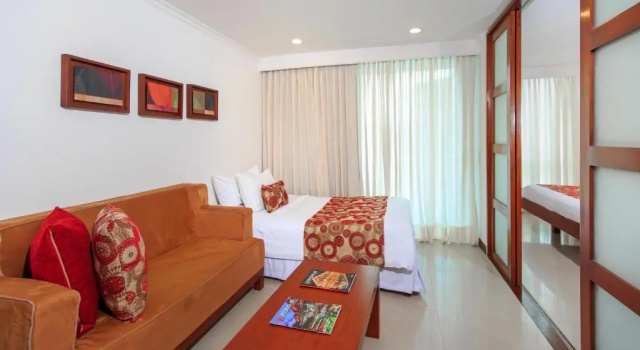 Трёхместный люкс The Morgana Poblado Suites Hotel