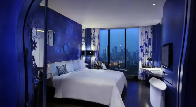 Двухместный номер So Cozy с видом на город SO/ Bangkok