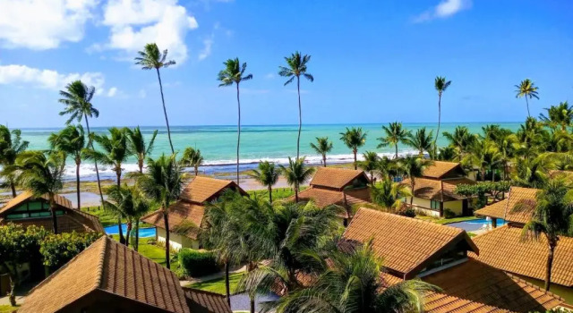 Студия с видом на бассейн Resort Marulhos Porto de Galinhas