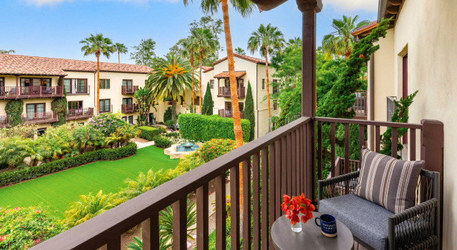 Четырёхместный номер Standard с видом на сад Estancia La Jolla Hotel & Spa