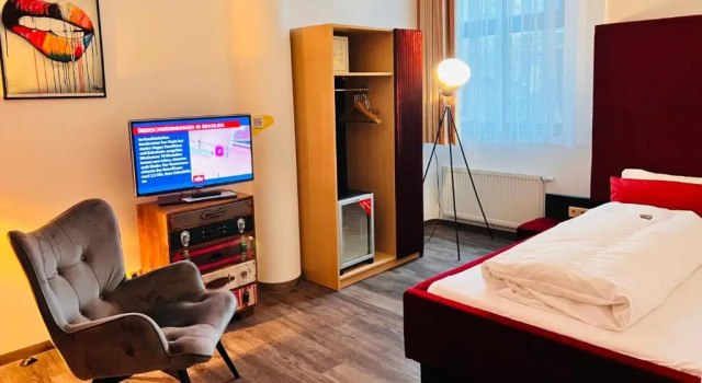Одноместный номер Comfort artHOTEL Magdeburg