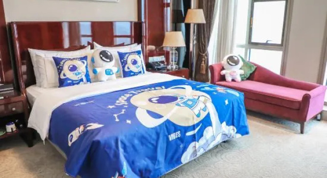 Семейный люкс с видом на озеро Parkview Hotel Taiyuan