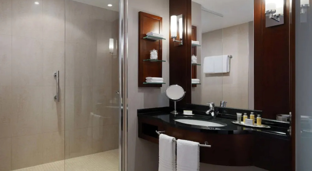 Двухместный номер Grand Cologne Marriott Hotel