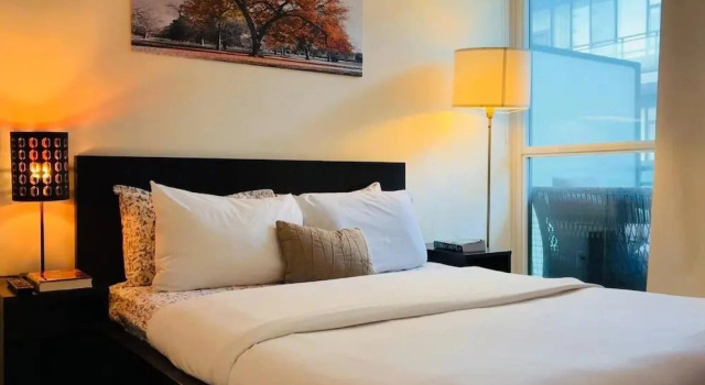 Stylish Cozy 1bedroom Condo in Square one Centre, Réserver Appartement Mississauga 