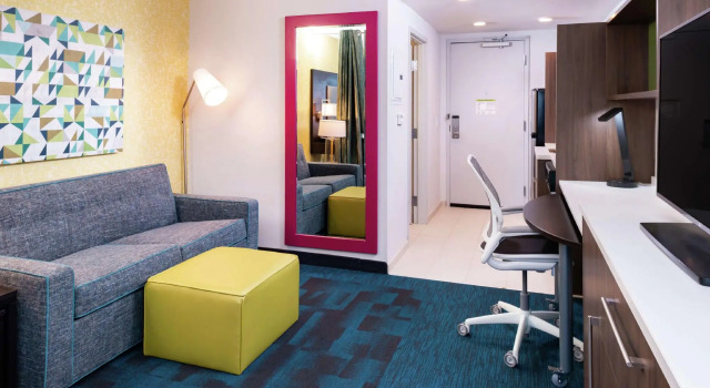Двухместный люкс Home2 Suites by Hilton Columbia Downtown