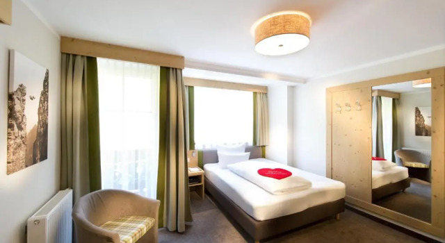 Одноместный номер Comfort с балконом Hotel Tirolerhof 4 Sterne Superior
