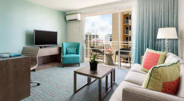 Номер Standard Courtyard by Marriott Waikiki Beach
