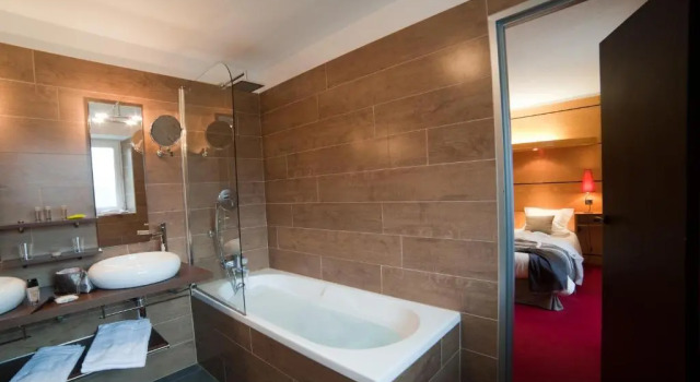 Номер Superior Hôtel Les Vallées Labellemontagne