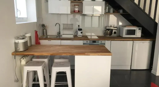 Апартаменты Цокольный этаж Le Dix-Huit Studio Duplex