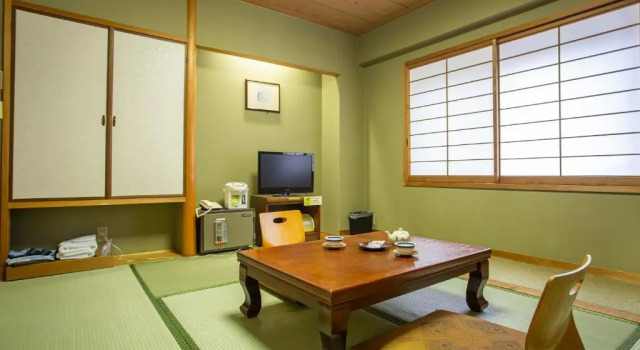 Четырёхместный номер Standard с видом на горы Shin Kabakawa Kanko Hotel