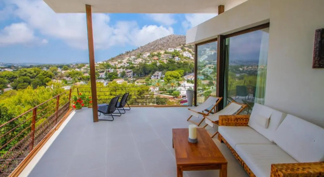 Коттедж Laja - panoramic hillside holiday house in Moraira