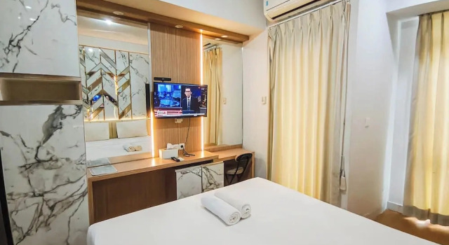 Neat And Tranquil Studio At Delft Ciputra Makassar Apartment, Prenota Appartamento Makassar 