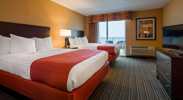 Номер Standard с видом на океан Spark by Hilton Ormond Beach Oceanfront