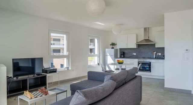 Pretty One-bedroom Apartment of 70m² With Balcony - Strasbourg, Book Apartment Strasbourg Strasbourg Eurometropole