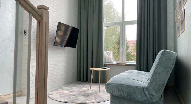 Pro.Apartment (Про.Апартмент) на улице Потемкина 17, Забронировать Апартаменты/квартира Отели Зеленоградска с парковкой, рядом с Преображенский собор, Парковка