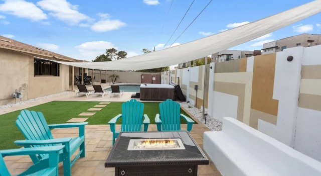OldTown Lux 4BR/3BA HeatedPool+HotTub+GameRoom/14 by RedAwning, Забронировать Отель Отели Скотсдейл с парковкой, Парковка