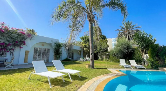 Вилла Residence Jannet Oasis Pour 16 en Bord de mer