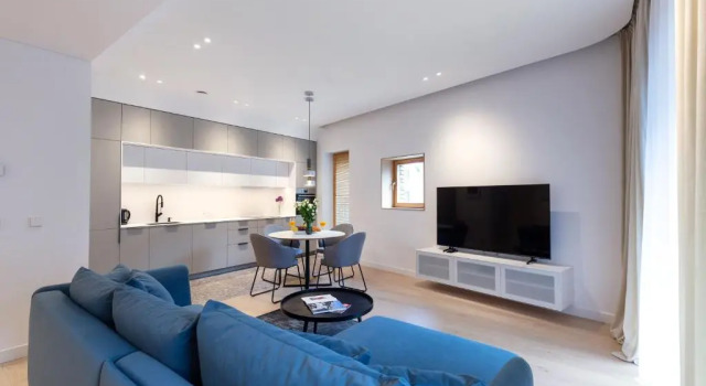 #stayhere - Brand New & Ultra Modern 1BDR Upscale Neighbourhood Paupys, Prenota Hotel Rasos Vilnius