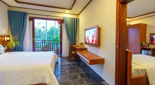 Семейный номер Standard с 2 комнатами с красивым видом из окна CIC Hoi An Villa