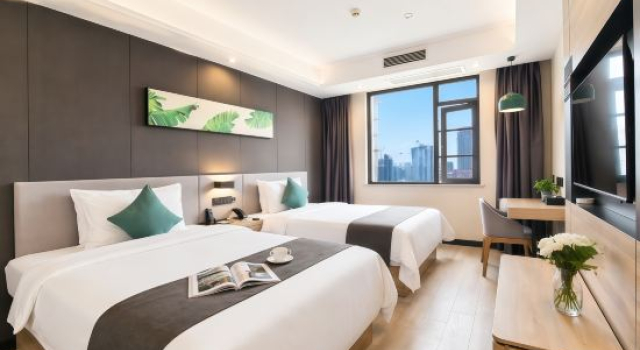 Люкс Yueke Youpin Hotel (Xiangyin Gaoling Bus Station)