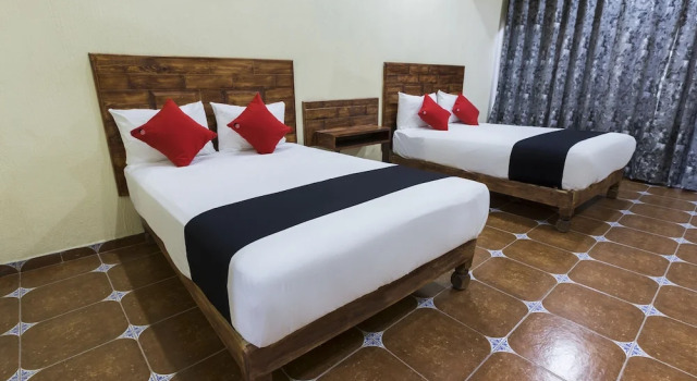 Четырёхместный номер Standard Hotel Hacienda Tonalmain, Central Nueva