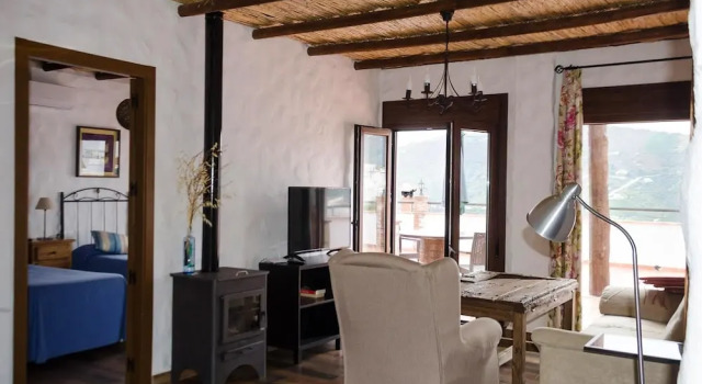 House with 2 Bedrooms in Canillas de Albaida, with Wonderful Sea View, Shared Pool, Terrace - 15 Km From the Beach