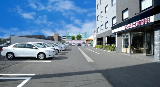 Sunstay Kaseda, Prenota Hotel Hotel a Kyushu con parcheggio, Parcheggio