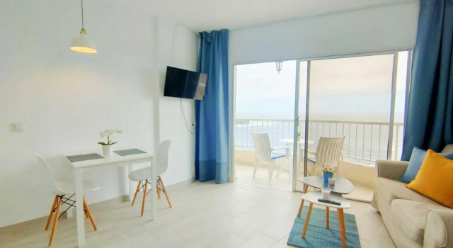 Studio with wonderful ocean view and WiFi, Prenota Hotel Icod de los Vinos Tenerife