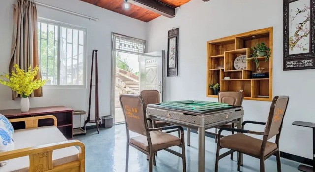 Семейные апартаменты с 2 комнатами с видом на реку Wuzhen Fuchang Bridge Inn