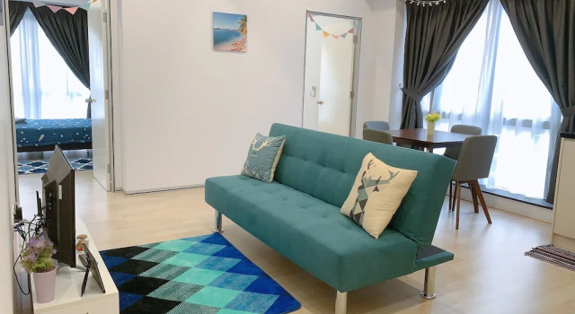Семейные апартаменты с 2 комнатами Aurora Place Pavilion Bukit Jalil by The Cynefin