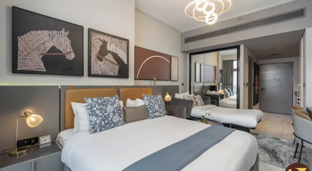 Vogue| Downtown close to Burj Khalifa | Dubai Mall, Забронировать Апартаменты/квартира Даунтаун Дубай , рядом с Дубайский аквариум