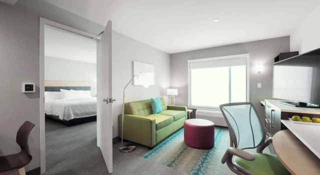 Люкс c 1 комнатой Home2 Suites By Hilton Quebec City