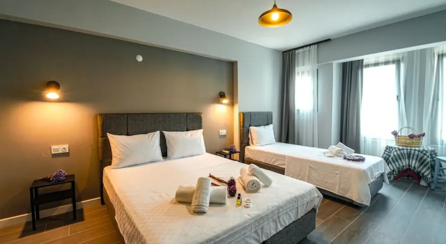 Luksusowy trzyosobowy pokój İrinikos Otel