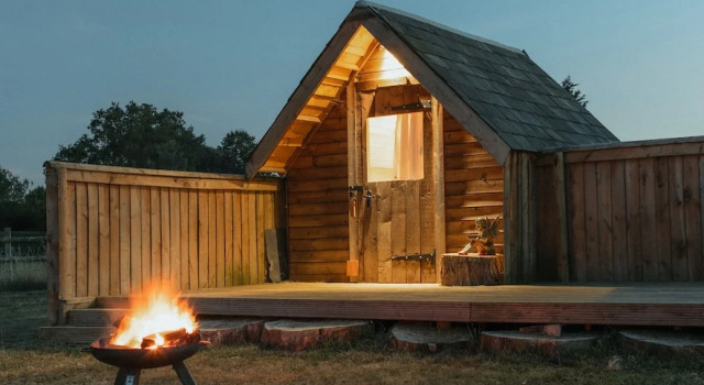 Номер Standard Glamping at the Retreat Wiltshire is Rural Bliss