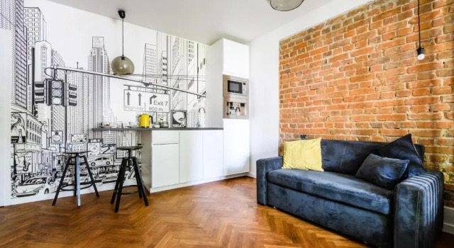 Апартаменты с балконом Central Station Apartments