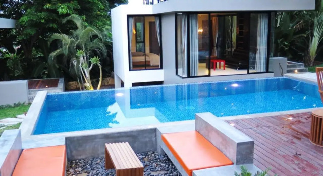 Бунгало c 1 комнатой с балконом и с красивым видом из окна Pony Hill Villa