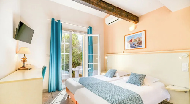 Двухместный номер Standard с видом на сад Hôtel La Nartelle