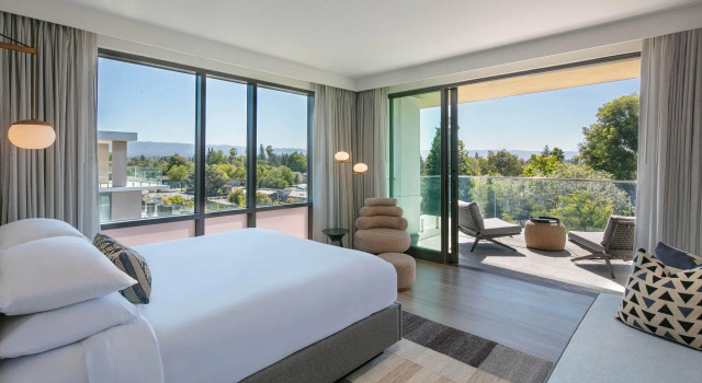 Двухместный люкс Hotel Citrine, Palo Alto, a Tribute Portfolio Hotel