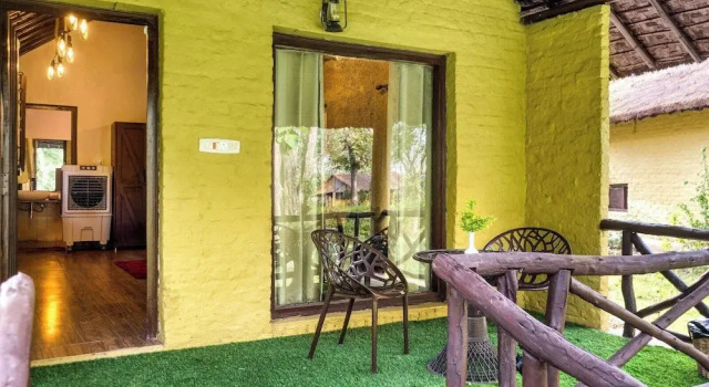 Bijrani Jungle Cottages by CYJ, Rezervovat Lázně / Resort Nainital Uttarakhand