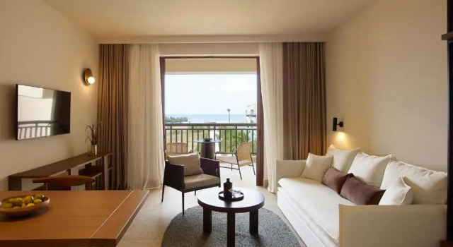 Номер Deluxe с частичным видом на море Asterion Suites & Spa