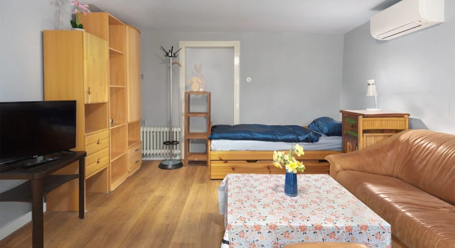 Номер Standard с видом на внутренний двор Villa Filimena - Monteurunterkunft Gründau