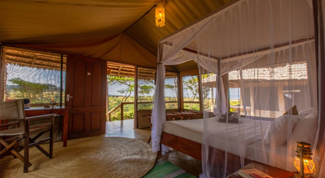 Standard Doppel Zimmer mit Gartenblick Karatu Tented Lodge