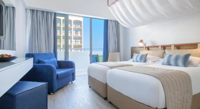 Premium Superior Double room with Side Sea View Lordos Beach Hotel