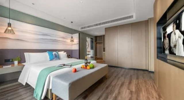 Люкс Yibin moon Peninsula Light Hotel(University City & Exhibition Center)