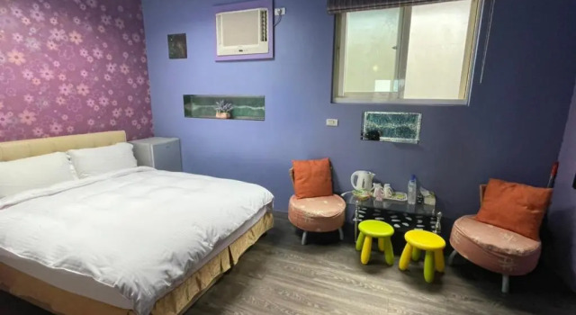 Четырёхместный номер Standard Jiao Xi Yi Dou Hot Spring B&B(礁溪伊豆溫泉民宿)