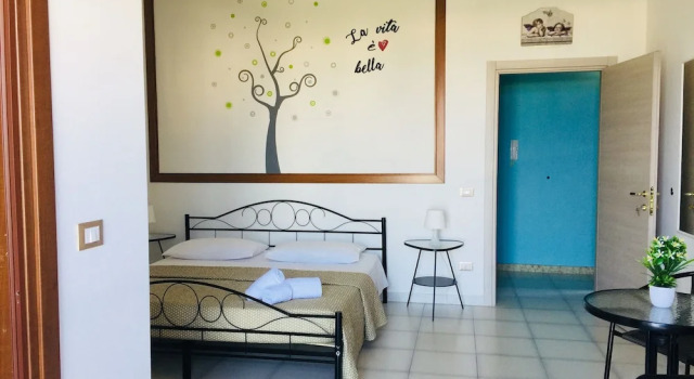 Classic dublă cameră cu balcon și cu vedere la mare B&B Pizzomunno